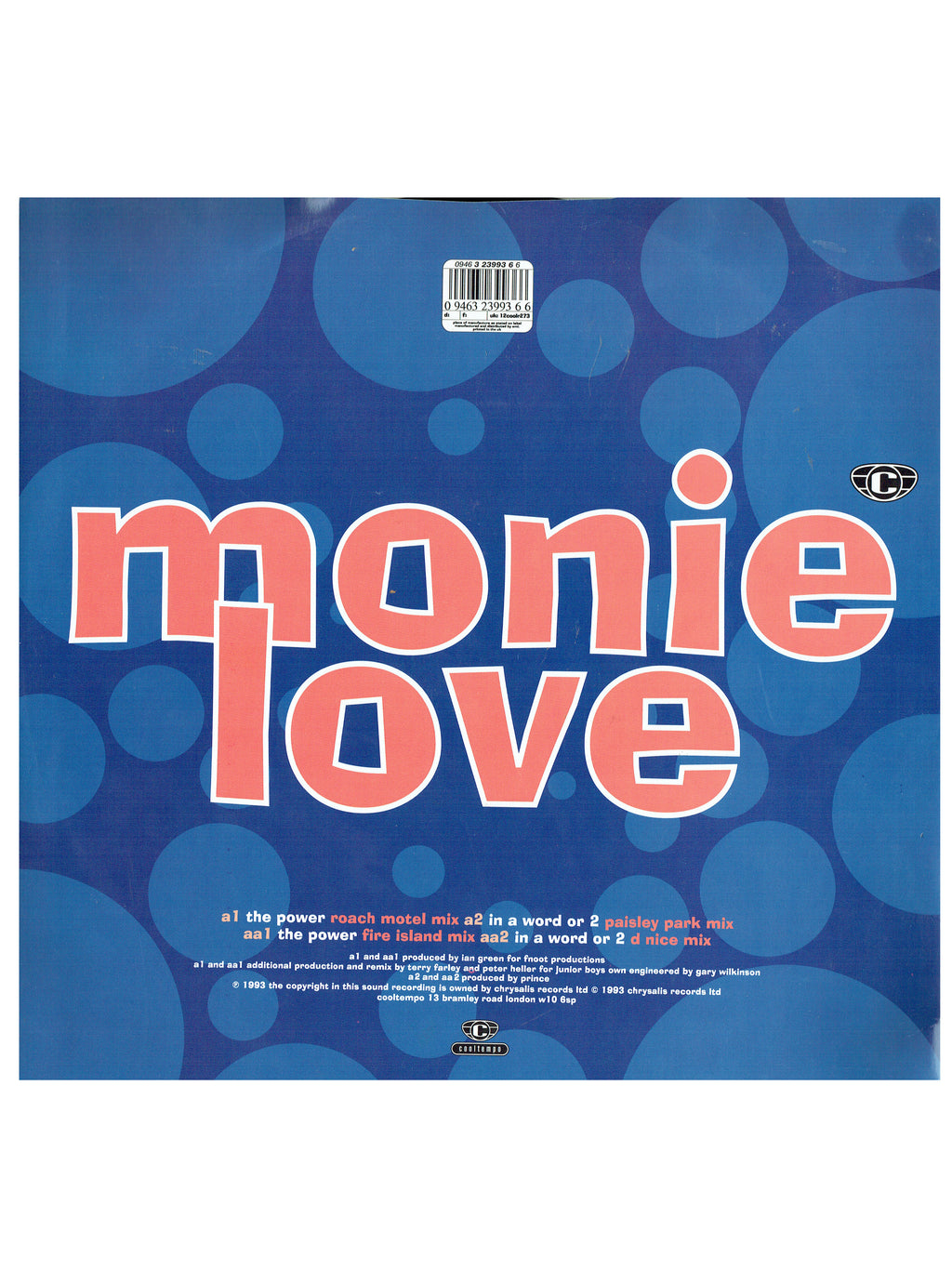 Prince – Monie Love The Power In A Word Or 2 Vinyl 12